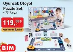 OYUNCAK OTOYOL PUZZLE SETİ